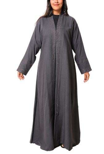 عباية لف لينين مطرزة 1167419