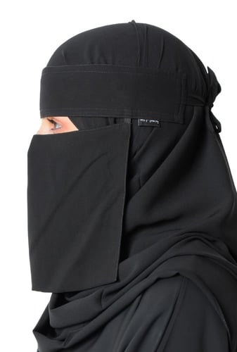 نقاب وسط بمطاط صغير 20117