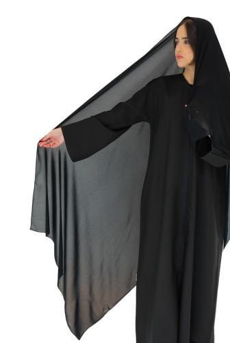 طرحة سادة بعرض متر 00400