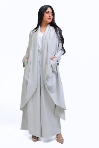 عباية لف قصير مع بنطلون 500619