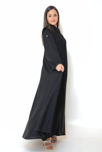 عباية ياقة بسحاب مخفي 1141301