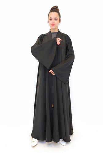 عباية قصة كلوش حرر مغسول 1201401