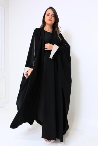 عباية لف بشت كم مبطن 1214301