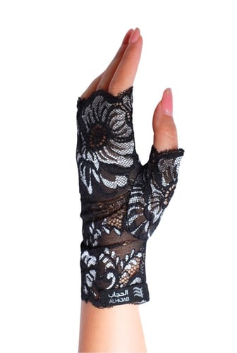 قفازات بدون أصابع دانتل 1014