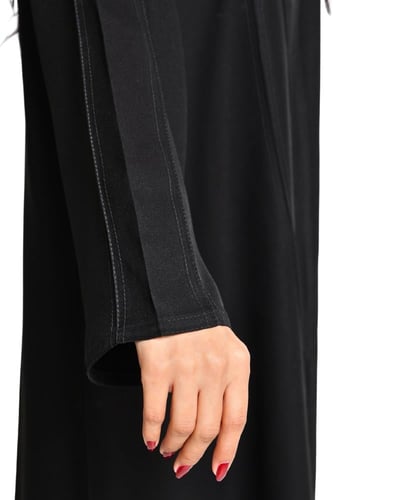 عباية سادة بكسرات من الامام107501