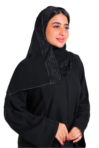 طرحة مطرزة شيفون 146301