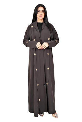 عباية لف مطرزة بتطريز ناعم 1273119