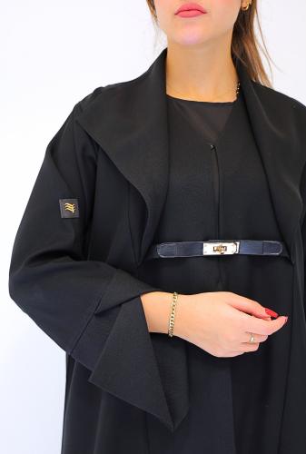 عباية ياقة بحزام 1179301