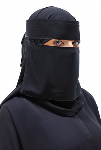 نقاب قصير مبطن 10145