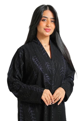 عباية لف مطرزة بكحلي 1238918