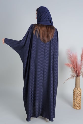 عباية بشت لف قماش حرير مموج 1098318