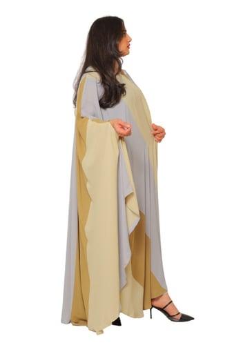 عباية الثريا كريب جورجيت صيفية 1122519