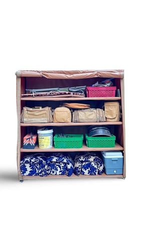 دولاب متنقل 4 رفوف