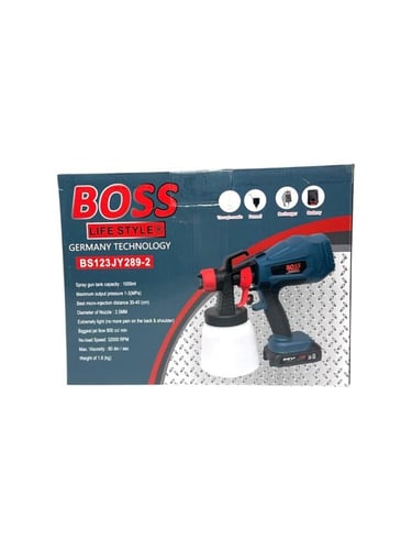 مسدس رش دهان لاسلكي BOSS موديل BS123JY289-2 – سعة...