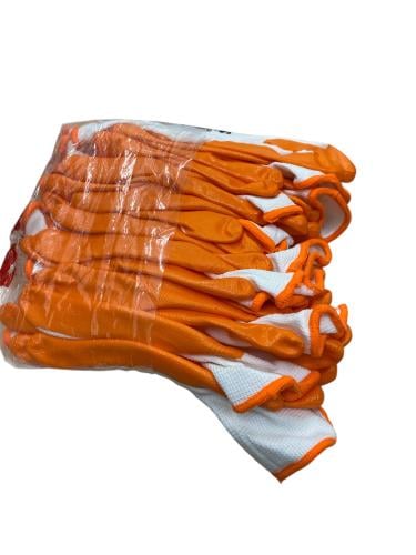 كفوف ليستر أبيض بوجه برتقالي مقاوم | FITWEAR | حما...