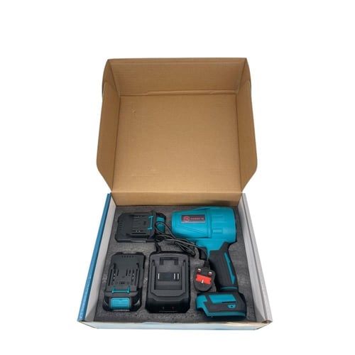 منفاخ تيربو باورتك قوة 3500 بدون فحمات بطاريتين 10...