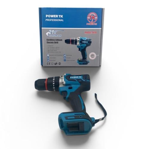 دريل لاسلكي 120 نيوتن بدون بطاريات POWER TK