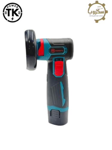 صاروخ زاوية لاسلكي Power TK ببطاريتين 12V | صغير و...