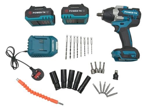 دريل عزم 600N.m | POWER TK 20V | محرك بدون فحمات