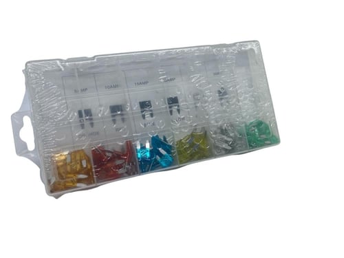علبة فيوزات ملونة