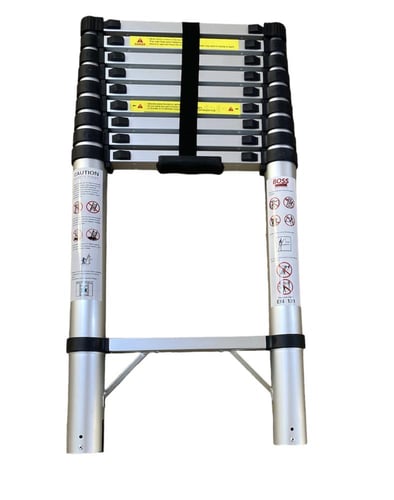 سلم تلسكوبي قابل للطي بطول 3.80 متر – ماركة BOSS
