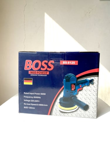 جهاز تلميع السيارات BOSS BS-8125 | قوة 500 واط – ق...