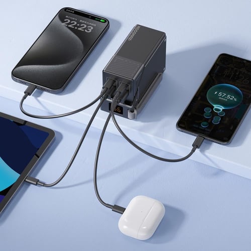 بطارية متنقلة اربع مداخل من موج ماكس بسرعة شحن 65...