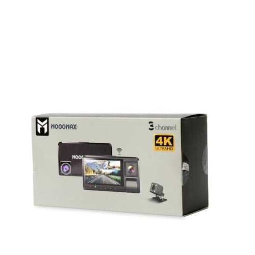 داش كام تصوير 4K ثلاثي القنوات مع واي فاي ومراقبة...