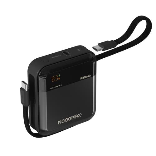 باوربنك 10 الف ميني من موج ماكس مع كيابل مدمجة