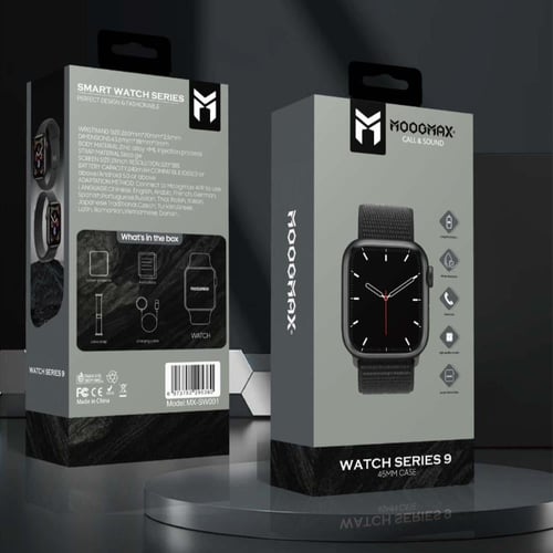 ساعة الترا الجيل التاسع مقاس 45 من موج ماكس بألوان...