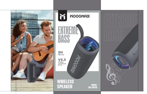 مكبر صوت بلوتوث موجماكس MX-SP018 بصوت عالي الوضوح...