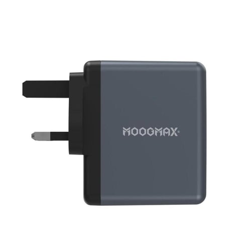 شاحن جداري عالمي - 3 منافذ type C ومنفذين USB من م...