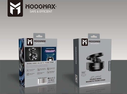 حامل جوال بتقنية الشفط 360 درجة من موج ماكس