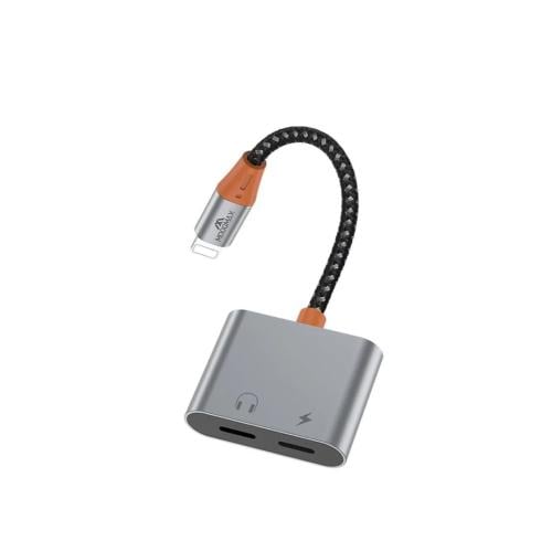 وصلة قماش مخرج سماعة وشاحن للأيفون من موج ماكس