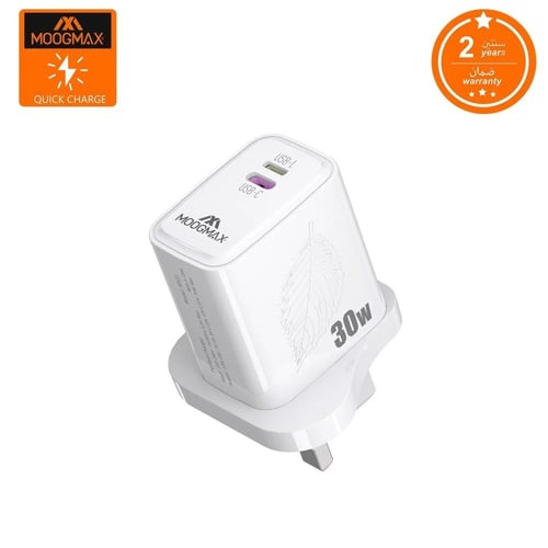 راس شاحن مبتكر بمنفذين من Moogmax