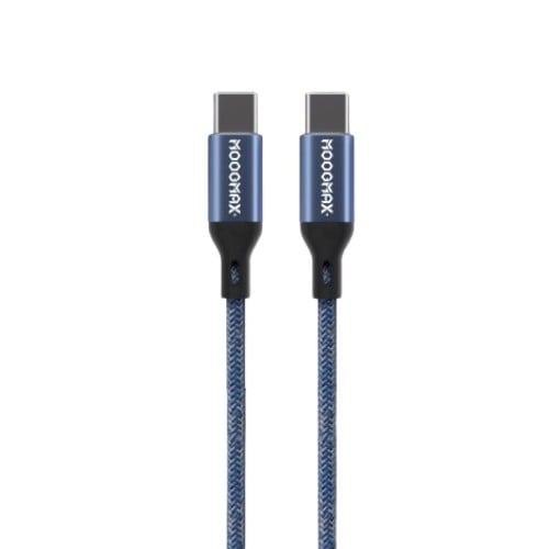 كابل شحن سريع تايب سى الى تايب سى قماش من موج ماكس