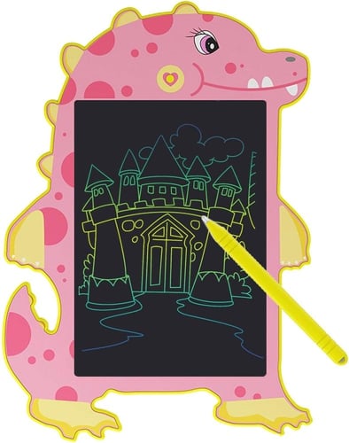 لوحة رسم LCD للأطفال بشكل الديناصور