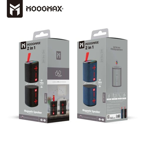 اسبيكر موجو ماكس 2 في 1 مع باور بنك هدية 5 الف ملي...