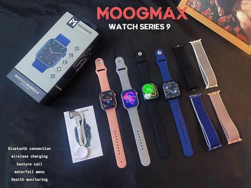 ساعة الترا الجيل التاسع مقاس 45 من موج ماكس بألوان...