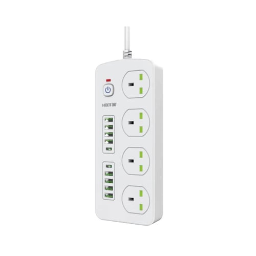 توصيلة كهرباء قوية + 6 كيابل مع راس شاحن هدية