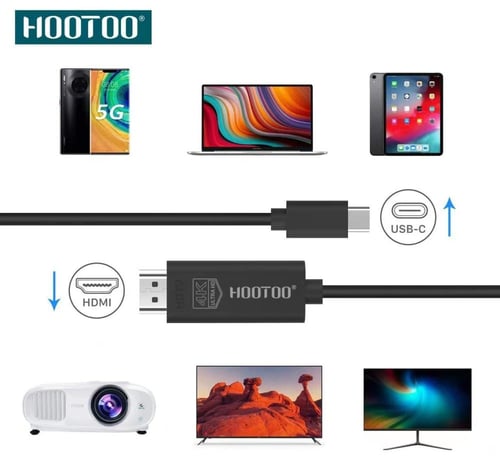 كيبل تايب سي إلى HDTV بدقة 4K من هوتو