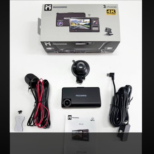 داش كام تصوير 4K ثلاثي القنوات مع واي فاي ومراقبة...