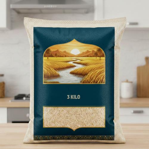 Basmati rice 3 kilograms (Zakat al-Fitr)