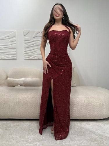 فستان سهره عودي سكني انيق
