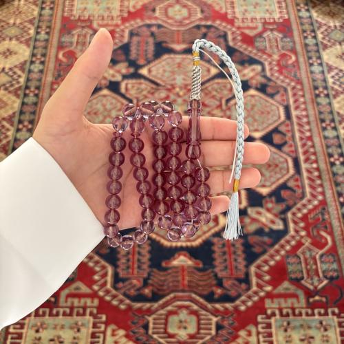 سبحة زعفراني فواح رمادي شكة تفصال