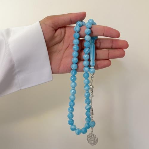 سبحة بكلايت طربزونة معدن ثلجي