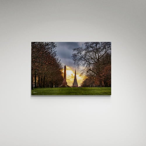 لوحة فنية منظر حديقة - صورة (22)