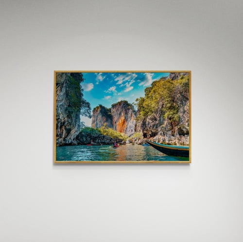 لوحة فنية جزيرة - صورة (62)