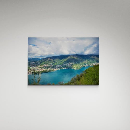 لوحة فنية بحيرة كومو - صورة (158)