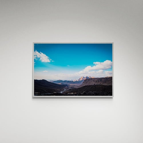 لوحة فنية جبال - صورة (81)